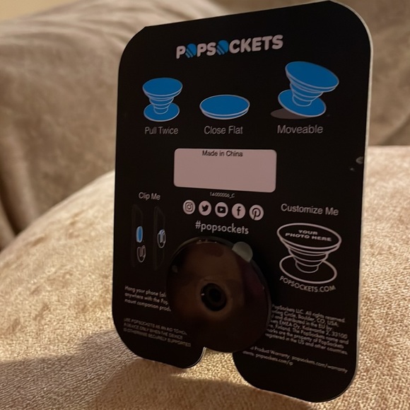 NWT- Pug Puppy Pop Sockets (fits any brand cellphone) - Picture 6 of 12